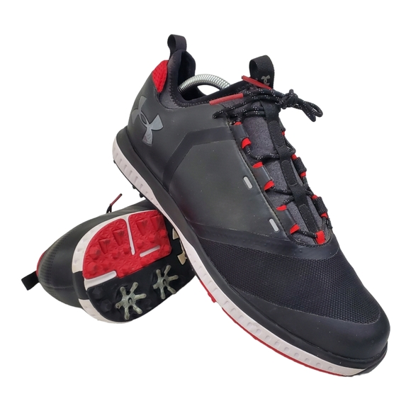 UNDER ARMOUR Tempo Sport 2 Golf Shoes Cleats Spikes - Picture 5 of 12